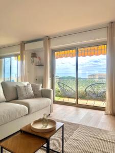 Superbe Appartement 6 personnes - Terrasse vue mer à Antibes - Climatisation