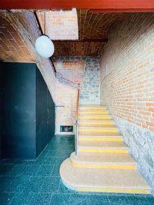 Loft #109 Centro Histórico con Balcones y Terraza Compartida