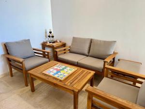 Appartement face a la plage résidence privé