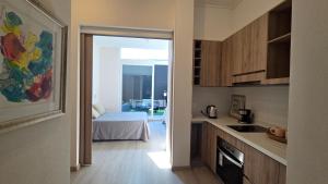 Loft luminoso con patio privado