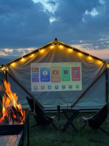 Hutsul Glamp Панорамний вид Джакузі Best Sunset