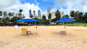 Lindo Flat 110-FM20 na praia de Cabo Branco