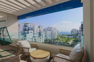Panoramic Apartment in Les Jardins Bleus Martil