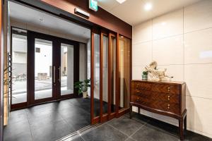 Akino Inn, New Apart ment Hotel, Japanese Style, 2BR with Large Balcony, Private Bath and Separate Toilet, Sleeps 5, 3-Min Walk to Tengachaya St ation, Direct Access to Kansai Airport, Near Namba and Tsutenkaku