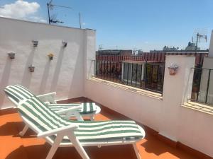 Terraza privada, cerca del centro, aire