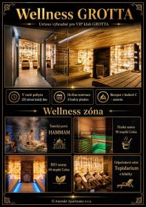 FREE WELLNESS & SPA MULTIMEDIA APARTMENT - SNÍDANĚ S DONÁŠKOU NA POKOJ - ZDARMA VSTUP DO WELLNESS, VÍŘIVÉ VANY, SOLNÁ SAUNA, FINSKÁ SAUNA, PARNÍ SAUNA, MASÁŽE, PLAYSTATION 5 a HRY, MODERNÍ VYBAVENÍ, VYBAVENÍ PRO DĚTI, SKLEP, TERASA, P