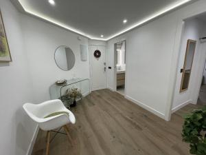 Luxury home at center