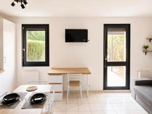 Studio avec terrasse et jardin privatif - Figeac centre - Parking gratuit
