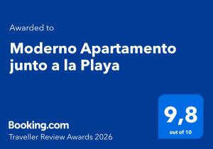 Moderno Apartamento junto a la Playa