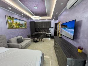 Gold & Violet Studio