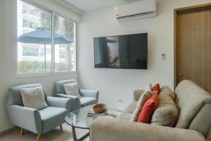Deluxe 2BR Apartment with Terrace in Morros