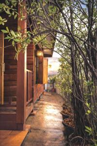 Private Thai Wooden Cabin on Rooftop with Sunset