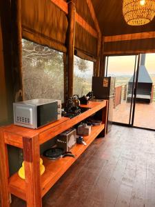 Mountain Spa Lodge Luxury tent Mountain View
