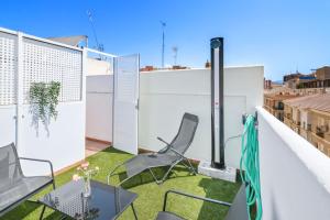 Apartamento terraza privada 2D. MALAGA CENTRO