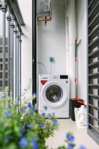 Peaceful Balcony Studio Apartment at Green Bay Residence Hanoi for Couples