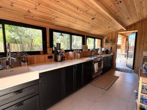 Villa bois, animaux OK - 8 pers. - FR-1-736-83