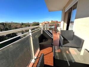 Studio cabine 4 personnes avec climatisation et parking - FR-1-837-20