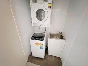 A spacious two bedroom apartment with available parking space