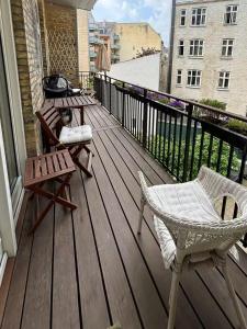 Apartment With High Ceilings In Frederiksberg