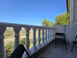 De la terraza se ve el mar!
