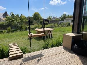 Wooden architect-designed house