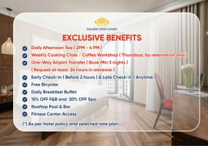 Golden Lotus Luxury Hotel Danang - Complimentary Daily Afternoon Tea