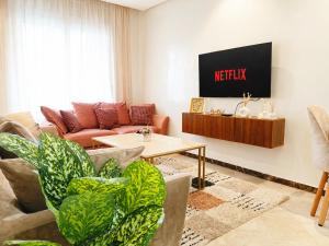 Premium Stay in Casablanca Maarif WiFi & Parking & Netflix