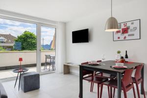 Bike Apartments Curti - Abendrot