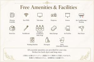 USJまで2駅5分 -501 Residential Hotel Alex - 西九条駅から徒歩4分の好立地