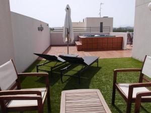 Ático de lujo, san juan playa, jacuzzi, piscina