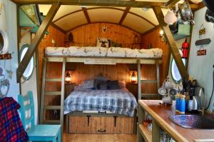 The Gypsy Caravan Sleeps 5 with alfresco dining