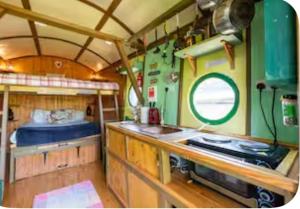 The Gypsy Caravan Sleeps 5 with alfresco dining
