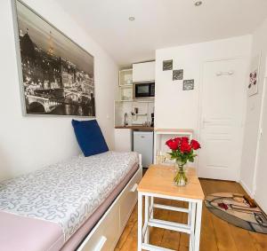 Studio cosy et lumineux, quartier canal St Martin