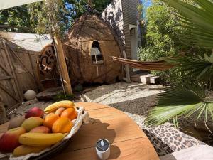 Cabane Le Nid Marin piscine à 500m de la plage