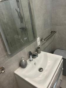 Apartament Gdański Mostek 2 z widokiem na wodę