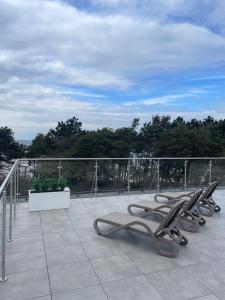 Apartament Baltic Room widok na morze, plaża przy obiekcie