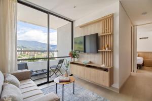 Poblado lovley view, flat 22, 2Br AC Wifi