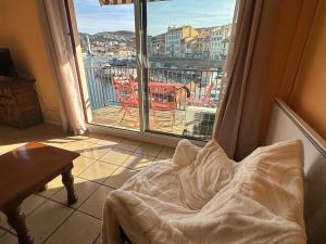 Appartement avec climatisation, vue port - 4 pers. - FR-1-309-571