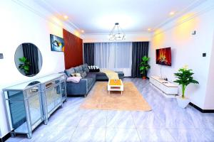 classy executive two bedroom apartment with fully equipped gym ample parking space swimming pool children playing ground and amazing scenic views