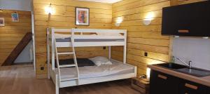 Ambiance chalet T1 bis cosy pour 5 personnes avec patio à 25 mn des plages