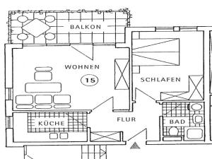 Villa Störtebeker Whg 15 Störtis Oase mit Balkon
