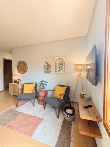 2E Apartamento encantador a 3 minutos da praia