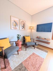2E Apartamento encantador a 3 minutos da praia