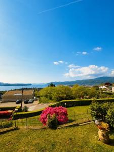 Nido vista Lago Maggiore e isole borromee