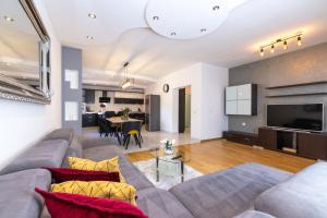 Red home apartment with private parking