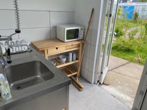 Luxe Glamping tent met sterrenhemel