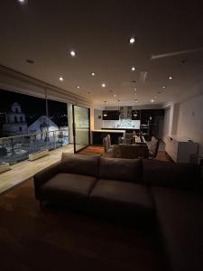 Luxury apartment with park views