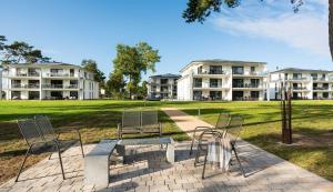 Appartement "Bernstein" mit Penthouseflair - Oase am Haff