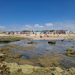 Maison de plage pied dans leau pour familles