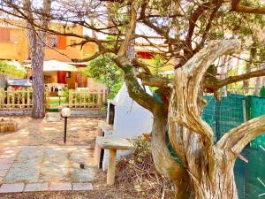 Casa con grande giardino vicino al mare